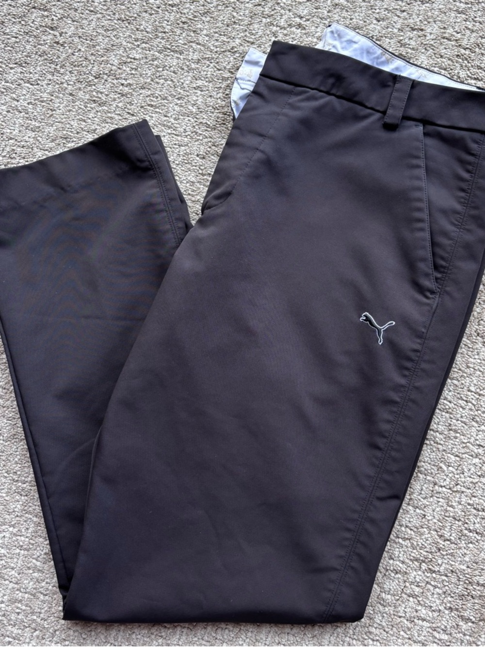 Puma Men’s Black wind/water Resistant Pants